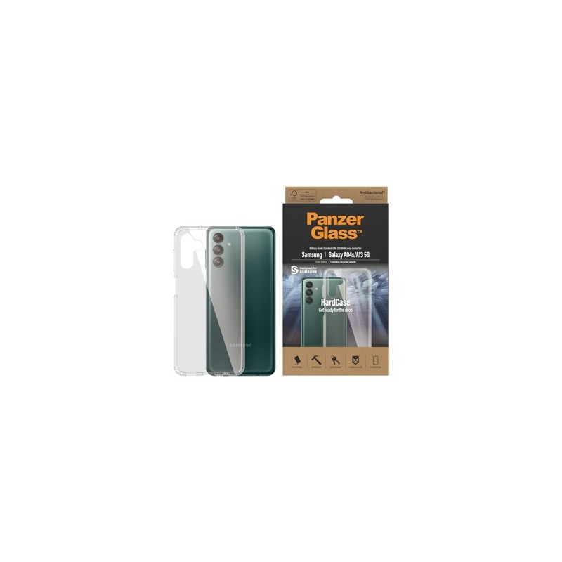 PanzerGlass HardCase - Clear Edition - zadní kryt pro mobilní telefon - pro Samsung Galaxy A04s, A13 5G