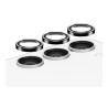 PanzerGlass Hoops - Chránic na objektiv pro mobilní telefon - cerná - pro Samsung Galaxy S23 FE