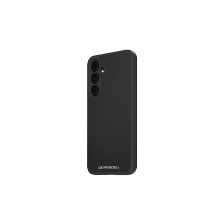PanzerGlass HardCase - Black Edition - zadní kryt pro mobilní telefon - D3O Bio - cerná - pro Samsung Galaxy A55