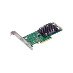 Broadcom 9500 series 16i Tri-Mode - Adaptér hostitelské sběrnice - 16 Kanál - SATA 6Gb/s / SAS 12Gb/s / PCIe 4.0 (NVMe) - PCIe