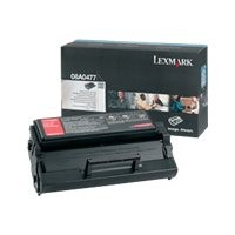 Lexmark - Vysoká výtěžnost - černá - originální - kazeta s barvivem - pro Lexmark E320, E322, E322n, E322tn