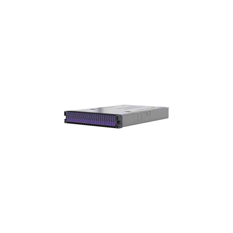 WD OpenFlex Data24 - Police - 24 zásuvky (PCIe (NVMe) / U.2) - SSD 15.36 TB x 24 - k upevnění na regál - 2U