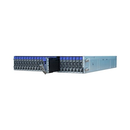 WD OpenFlex Data24 - 4000 Series - police - 24 zásuvky (PCIe (NVMe) / U.2) - SSD 3.83 TB x 24 - k upevnění na regál - 2U