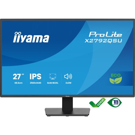iiyama ProLite/X2792QSU-B1/27"/IPS/QHD/120Hz/3ms/Černá/3R