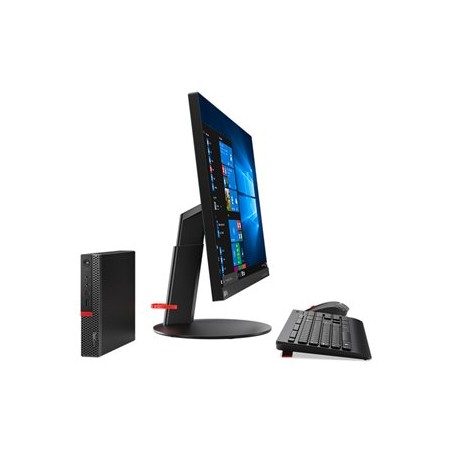 Lenovo ThinkCentre M920q 10T1 - ThinkSmart Edition for Logitech - tiny Core i5 9600T / až 3.9 GHz - vPro - RAM 8 GB - SSD 128