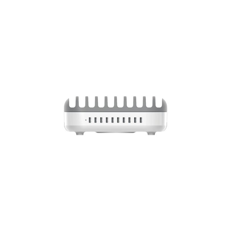 Compulocks 10 Ports USB Charging Dock Station With UK Plug - Dobíjecí stanice - 120 Watt - 2.4 A - 10 výstupní konektory (USB)
