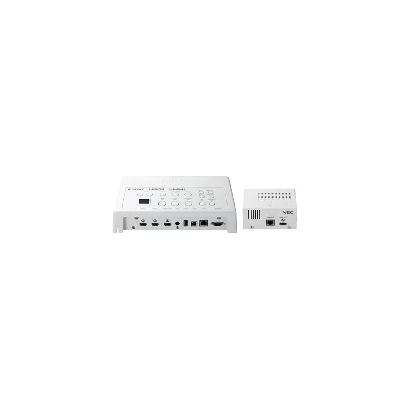 NEC HDBaseT Switcher/Receiver NP01SW2 - Video/audio/USB/síťový extender - receiver - HDBaseT - až 30 m