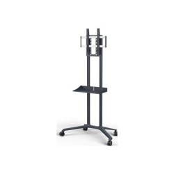 NEC PD04 Tipster Trolley - Vozík - pro Displej LCD - hliník - tmavě šedá - montážní rozhraní: 400 x 400 mm - pro MultiSync
