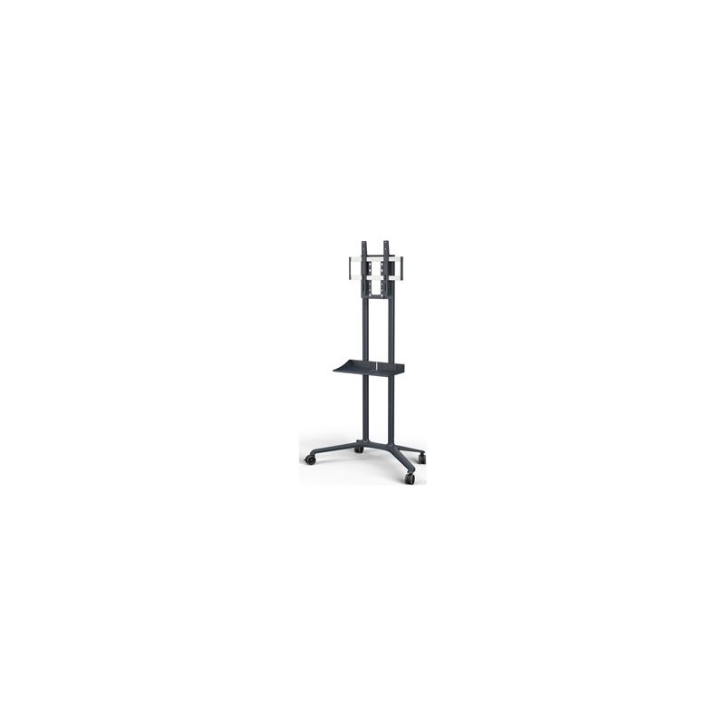 NEC PD04 Tipster Trolley - Vozík - pro Displej LCD - hliník - tmavě šedá - montážní rozhraní: 400 x 400 mm - pro MultiSync