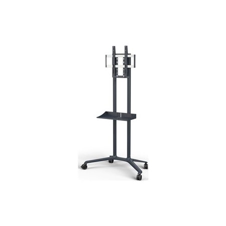 NEC PD04 Tipster Trolley - Vozík - pro Displej LCD - hliník - tmavě šedá - montážní rozhraní: 400 x 400 mm - pro MultiSync