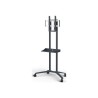 NEC PD04 Tipster Trolley - Vozík - pro Displej LCD - hliník - tmavě šedá - montážní rozhraní: 400 x 400 mm - pro MultiSync