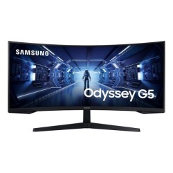 SAMSUNG MT LED LCD Gaming Monitor 34" Odyssey G55T -prohnutý,VA,3440x1440,1ms,165Hz,HDMI ,DisplayPort