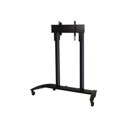 NEC L20PNSR780MEU - Vozík - pro interaktivní plochý panel/LCD displej - stojan na mobil - černá - velikost obrazovky: 50"-98"