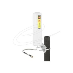 Delock - Anténa - 5G, LTE, SMA plug, pevný - Smart Home - 3 - 5 dBi - všesmerová - venkovní, uchytitelný na zed, montáž na