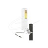 Delock - Anténa - 5G, LTE, SMA plug, pevný - Smart Home - 3 - 5 dBi - všesmerová - venkovní, uchytitelný na zed, montáž na