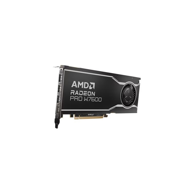 AMD Radeon Pro W7600 - Grafická karta - Radeon Pro W7600 - 8 GB GDDR6 - PCIe 4.0 x8 - 4 x DisplayPort