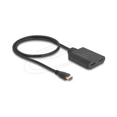 Delock - Spínac video/audio - 2 x HDMI - desktop 18645