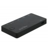 Delock HDMI / USB-C KVM Switch 4K 60 Hz with USB 2.0 - Přepínač KVM / USB - 1 místní uživatel - desktop