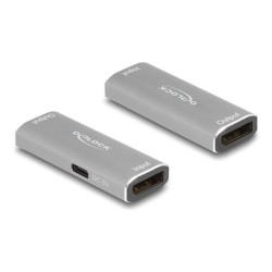 Delock - Opakovac - DisplayPort - DisplayPort 20 pinu / DisplayPort 20 pinu - až 20 m