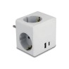 Delock - Socket splitter - s detskou pojistkou - AC 250 V - 3680 Watt - vstup: power CEE 7/7 - výstupní konektory: 3 (power CEE