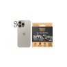 PanzerGlass Hoops - Chránic na objektiv pro mobilní telefon - sklo - barva rámu cerná - pro Apple iPhone 15 Pro, 15 Pro Max 1198