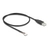 Delock - Adaptér z USB interní na externí - terminál s 5 piny do USB (M) - 60 cm - cerná