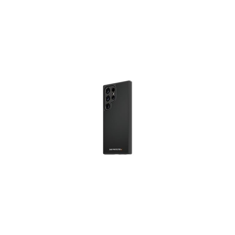 PanzerGlass HardCase - Black Edition - zadní kryt pro mobilní telefon - kompatibilita s MagSafe - D3O Bio, plast - cerná - pro