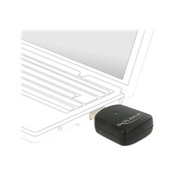 Delock Wireless LAN USB Mini Stick - Síťový adaptér - USB 3.0 - Wi-Fi 5 - černá
