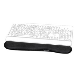 Delock for Keybord / Laptop - Retail - opěrka zápěstí - černá