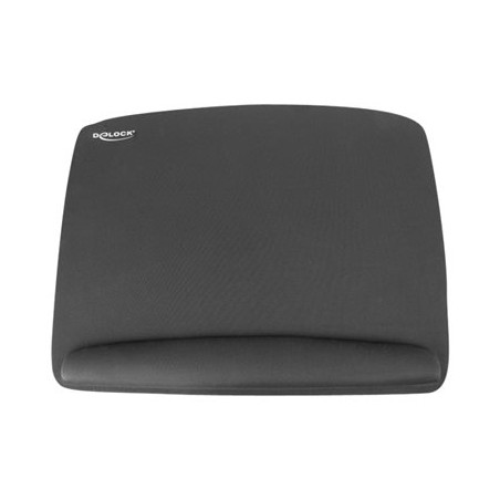 Delock Ergonomic - Podložka pro myš s polštářkem pro zápěstí - černá