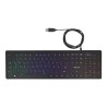 Delock - Klávesnice - podsvícení - USB - QWERTZ - německá - černá - maloobchod