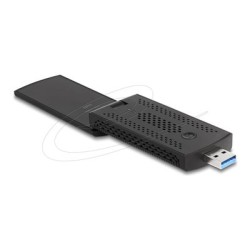 Delock - Sítový adaptér - USB-A - Wi-Fi 5, Wi-Fi 6, 2T2R - cerná