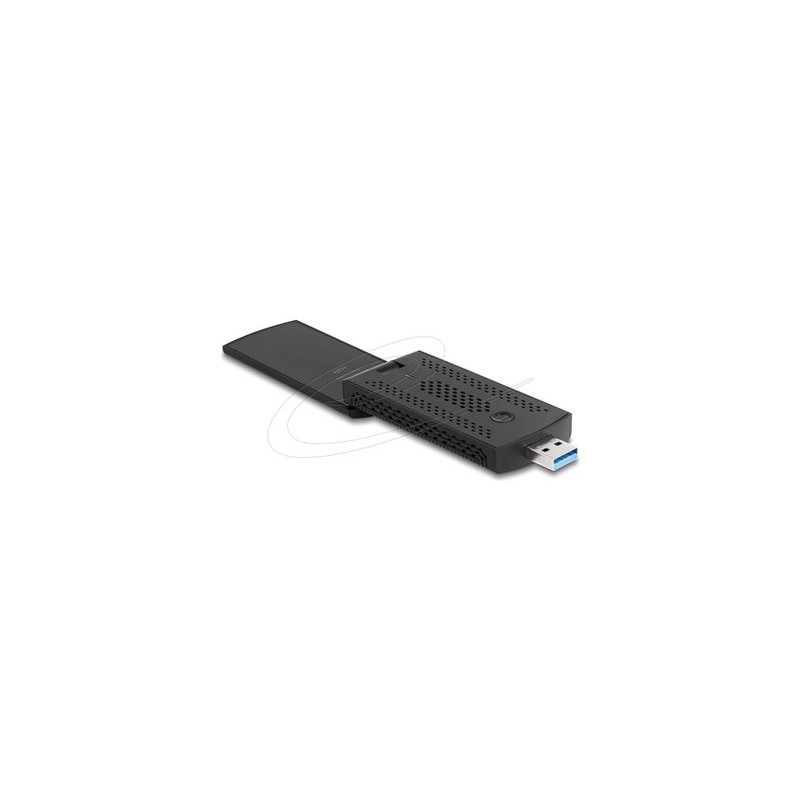 Delock - Sítový adaptér - USB-A - Wi-Fi 5, Wi-Fi 6, 2T2R - cerná