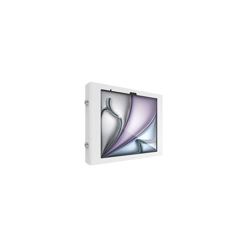 Compulocks iPad Air M2 & M3 13", Apex Secured Enclosure Wall Mount - White - Škříň - pro tablet - skleněný držák, prostor