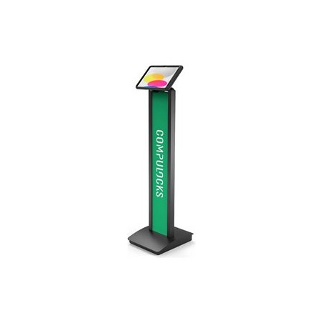 Compulocks iPad 10th-11th (A16) Gen PowerMove Brandable Floor Stand Black - Montážní sada (stojan) - pro tablet - brandable