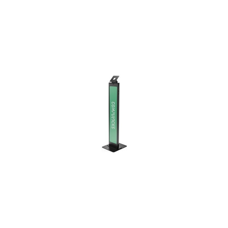 Compulocks BrandMe - Stojan - pro tabletový kryt - brandable - kov - černá - velikost obrazovky: až 24" - podlahové… 140BLK01EU