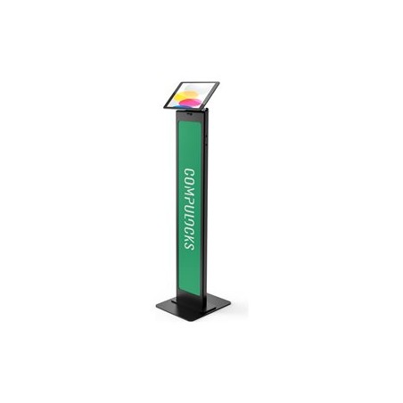 Compulocks Universal Tablet Magnetic Brandable Floor Stand - Stojan - pro tablet - brandable, magnetic - cerná - montážní