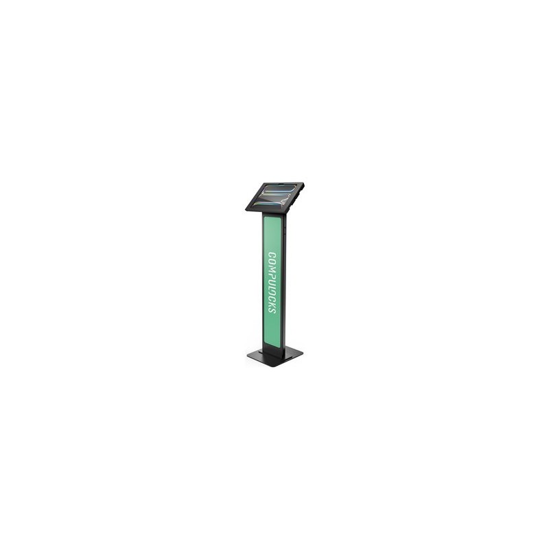 Compulocks iPad Pro M4 13" (2024), Apex Enclosure Brandable Floor Stand - Montážní sada (stojan, kryt) - pro tablet - brandable