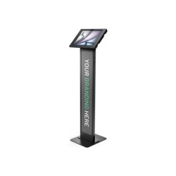 Compulocks iPad Air M2 & M3 13", Apex Enclosure Brandable Floor Stand - Black - Stojan - pro tablet - brandable - uzamykatelný