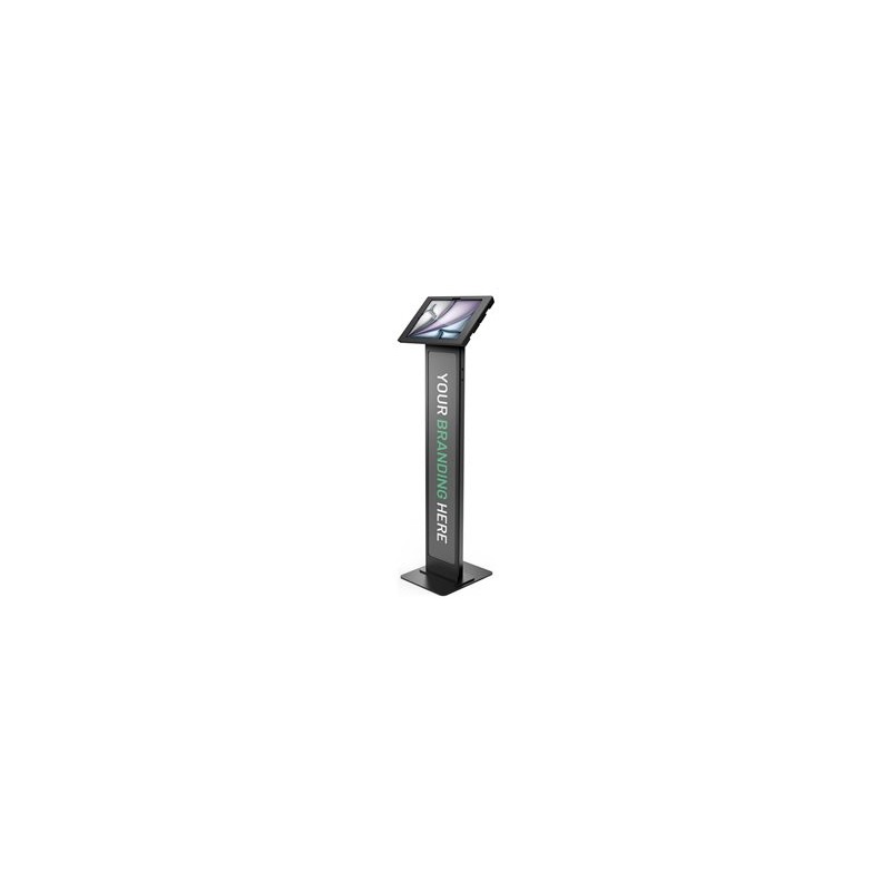 Compulocks iPad Air M2 & M3 13", Apex Enclosure Brandable Floor Stand - Black - Stojan - pro tablet - brandable - uzamykatelný