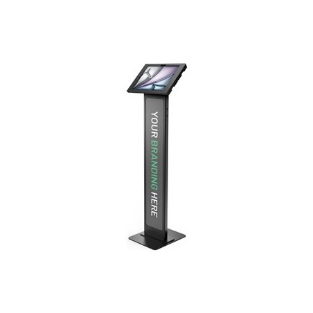 Compulocks iPad Air M2 & M3 13", Apex Enclosure Brandable Floor Stand - Black - Stojan - pro tablet - brandable - uzamykatelný