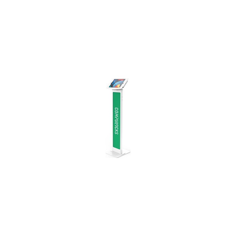 Compulocks iPad 10.2" Space Enclosure Brandable Floor Stand - Kiosk - Anti-Theft - pro tablet - uzamykatelný - vysoce kvalitní