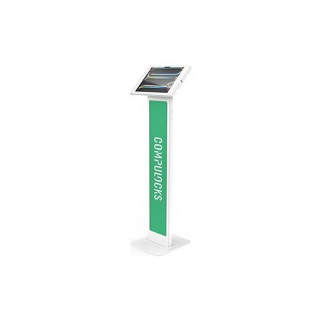 Compulocks iPad Pro M4 13" (2024), Apex Enclosure Brandable Floor Stand - Škříň - pro tablet - brandable - uzamykatelný - kov