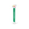 Compulocks iPad 10th-11th (A16) Gen Space Enclosure Brandable Floor Stand White - Montážní sada (stojan, kryt) - pro tablet