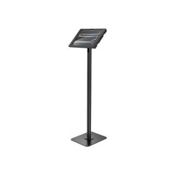 Compulocks - Montážní sada (stojan, kryt) - pro tablet - uzamykatelný - vysoce kvalitní hliník - cerná - velikost obrazovky:
