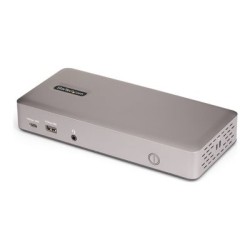 StarTech.com Triple-Monitor USB4 Docking Station, 4K 60Hz HDMI or DisplayPort, 100W Laptop Charging, 2.5GbE, USB-C