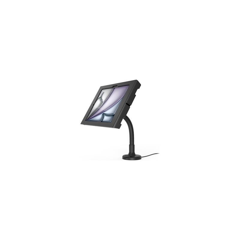 Compulocks iPad Air M2 & M3 11", Apex Enclosure Flex Arm Mount - Black - Montážní sada (flexibilní rameno, kryt) - odkrytá