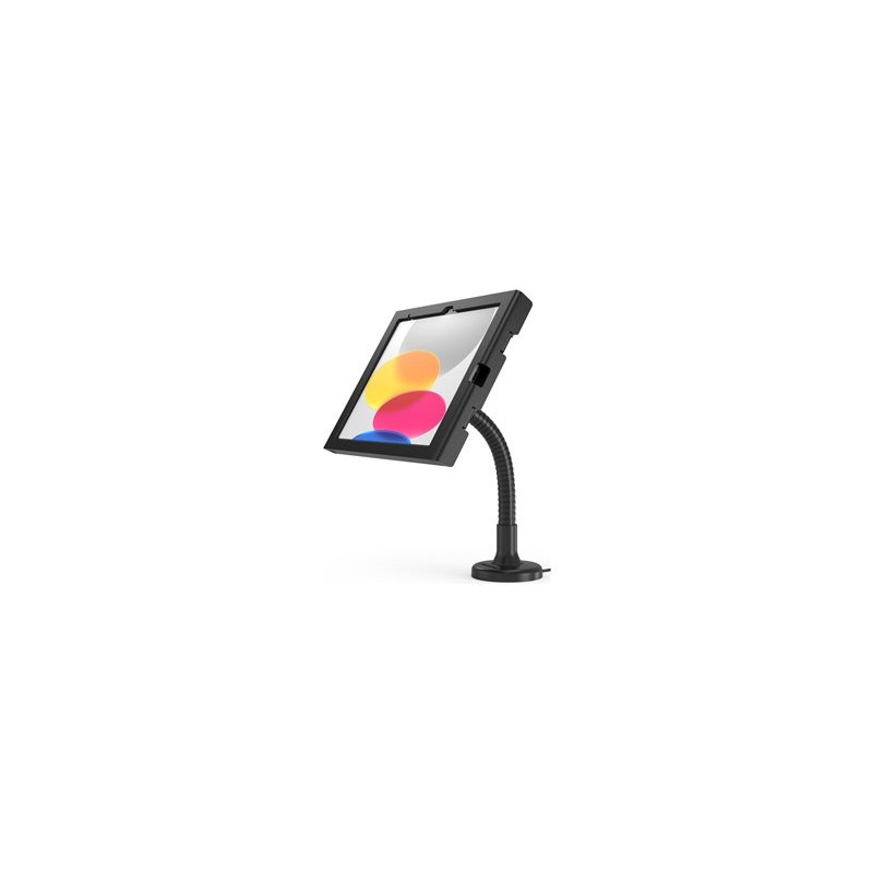 Compulocks iPad 10th-11th (A16) Gen Swell Enclosure Flex Arm Mount Black - Stojan - pro tablet - prodloužené pouzdro - cerná