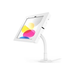 Compulocks Apex - Montážní sada (kryt, úchyt flexibilního ramene) - pro tablet - uzamykatelný - kovový rám - bílá - pro Apple