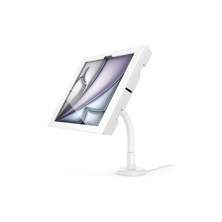Compulocks - Montážní sada (úchyt flexibilního ramene) - pro tablet - kryt - uzamykatelný - kovový rám - bílá - velikost
